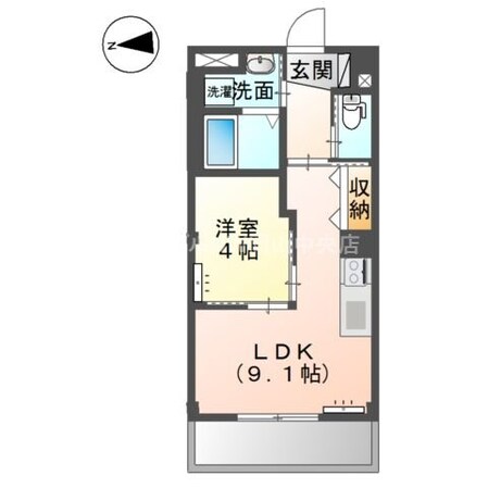 ブリエ　ロッシュ　Ｕの物件間取画像